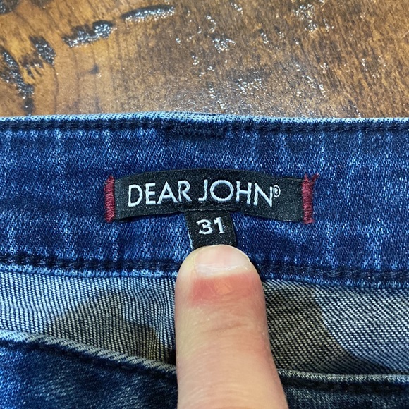 Dear John Joyrich Comfort Skinny Denim Jeans Size 31 - Picture 3 of 12